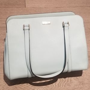 Large Kate Spade Purse Light Blue 7/10 Condition